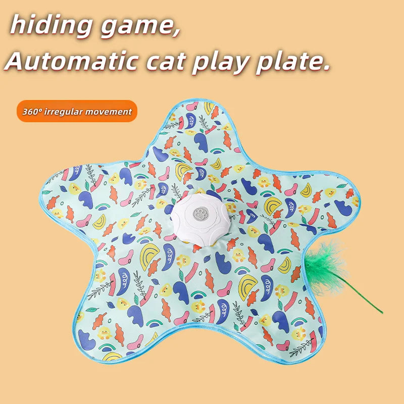 Automatic Cat Blanket Toy