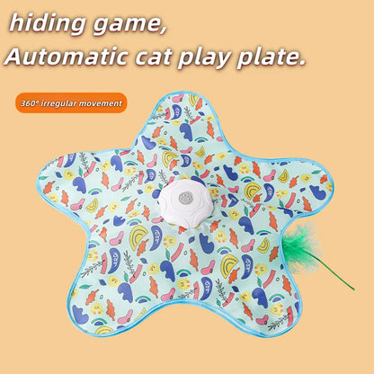 Automatic Cat Blanket Toy