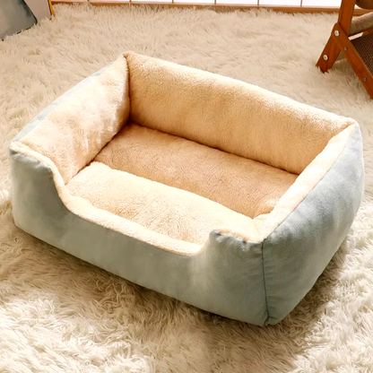 Soft Winter Cat Cushion Bed