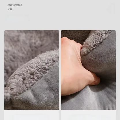 Soft Winter Cat Cushion Bed