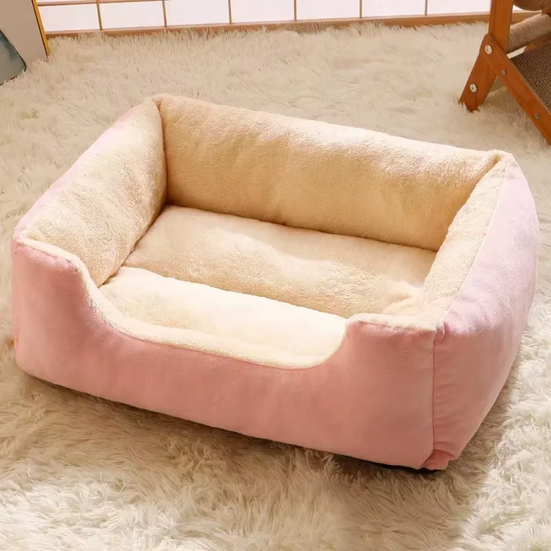 Soft Winter Cat Cushion Bed